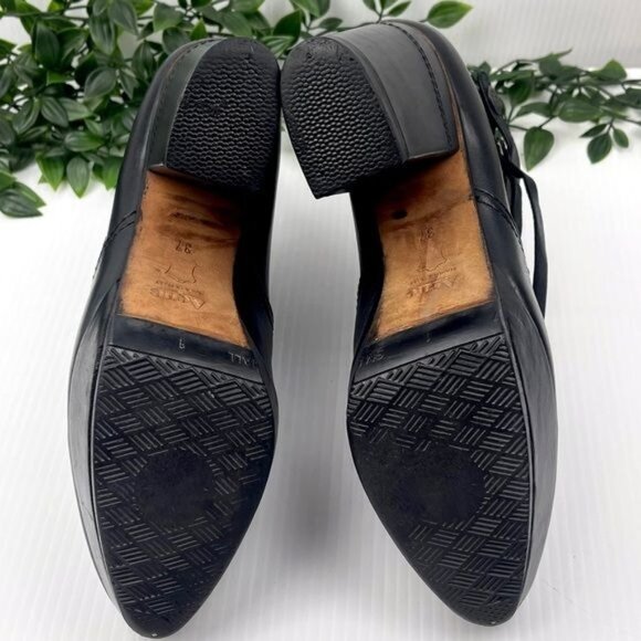 Acne Studios 'Track' block heel platform Black Ankle Boots 6.5 - Picture 5 of 14